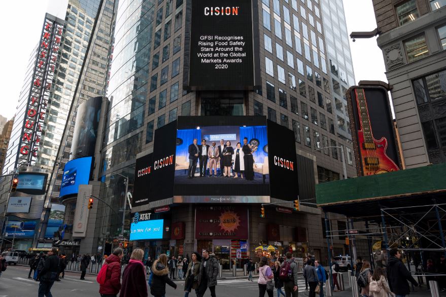 Spotlight on the Global Markets Awards just got bigger; Times Square New York bigger!
